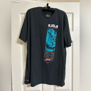 CLEARANCE Nike Men’s Dri-Fit Lebron Strive for Greatness T-Shirt Black XL